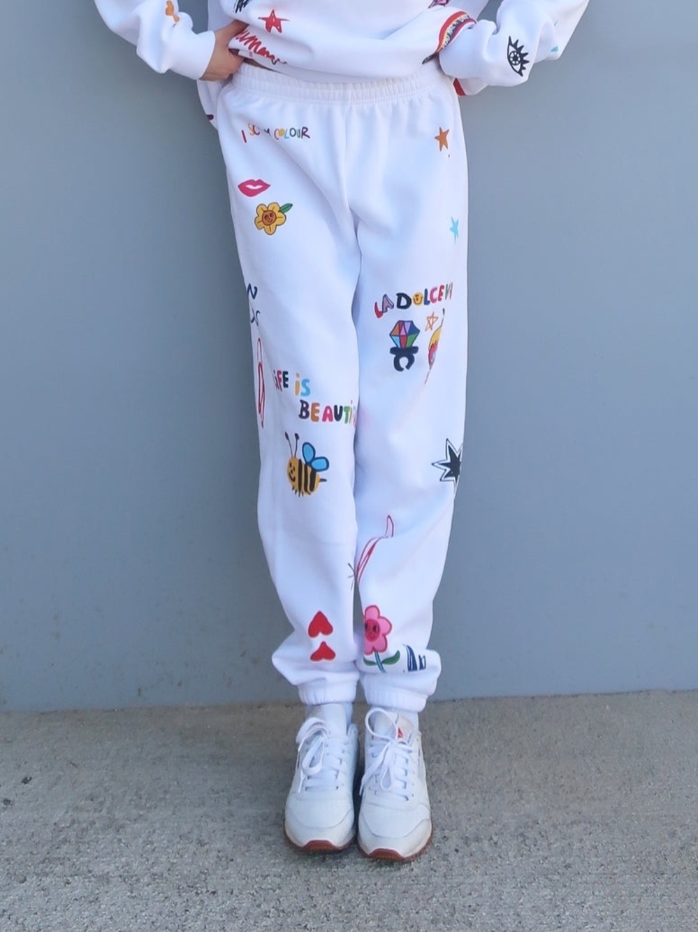 FP Movement x Mayfair Love Graphic Sweatpants - Picture 2 of 9